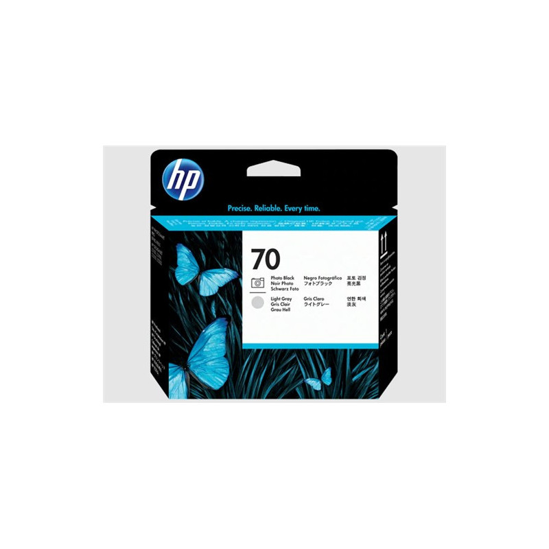 HP 70 PHOTO BLACK & LIGHT GREY