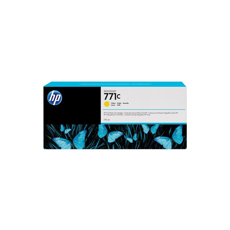 HP 771 YELLOW DESIGNJET INK 775 ML