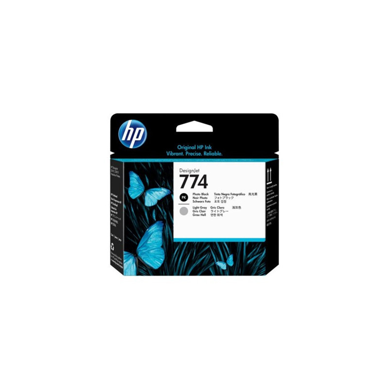 HP 774 PHOTO BLACK/LIGHT GRAY DESIGNJET PRINTHEAD FOR Z6810