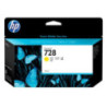 HP 728 130-ML YELLOW DESIGNJET INK CARTRIDGE F9J65A
