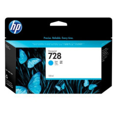HP 728 130-ML CYAN DESIGNJET INK CARTRIDGE F9J67A