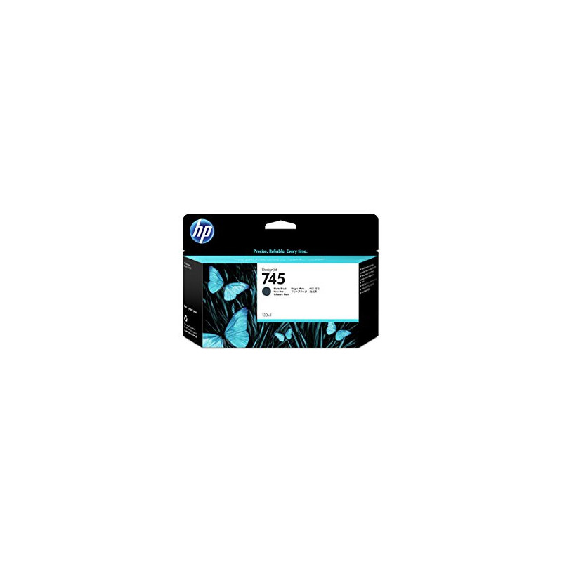 HP 745 130-ML MATTE BLACK DESIGNJET INK CARTRIDGE - Z2600/Z5600