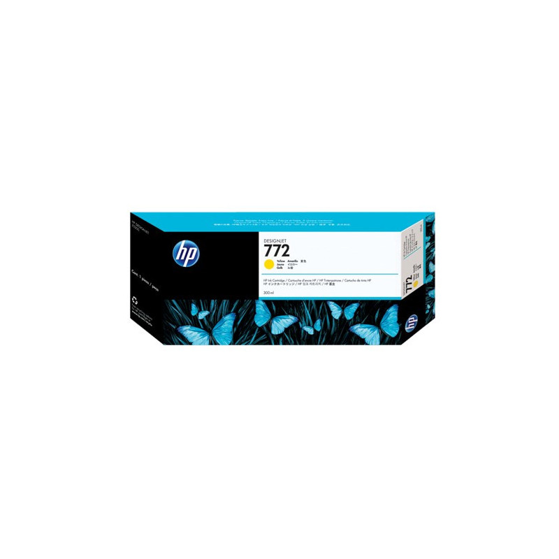 HP 772 YELLOW 300 ML INK