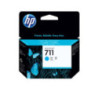 HP 711 CYAN INK CARTRIDGE 29-ML FOR DESIGNJET T120 T520