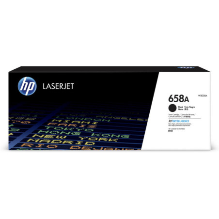 HP 658A BLACK LASERJET TONER CARTRIDGE 7K