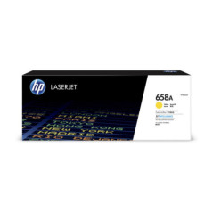 HP 658A YELLOW LASERJET TONER CARTRIDGE 6K