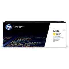 HP 658X YELLOW LASERJET TONER CARTRIDGE 28K