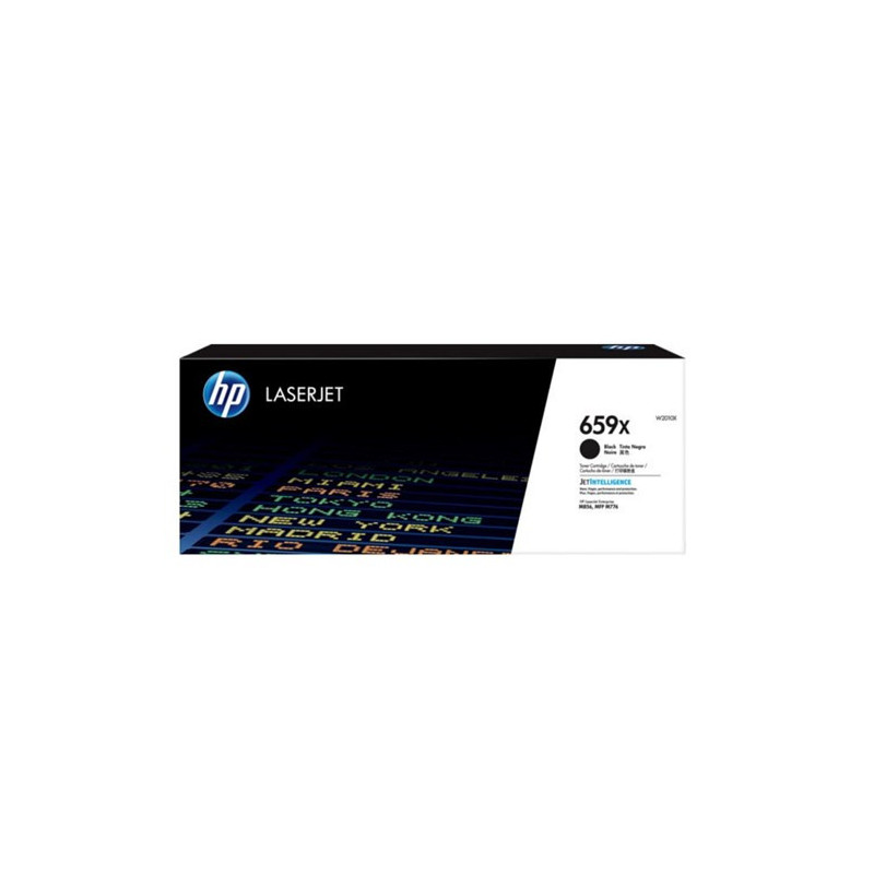 HP 659X BLACK LASERJET TONER CARTRIDGE FOR M776 M856 - 34K