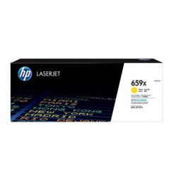 HP 659X YELLOW LASERJET TONER CARTRIDGE FOR M776 M856 - 29K