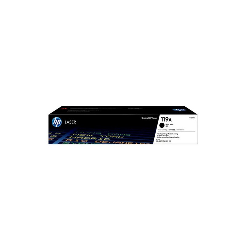 HP 119A BLACK ORIGINAL LASER TONER 1K FOR COLOR LASER 150NW 178NW 179FNW 179FWG