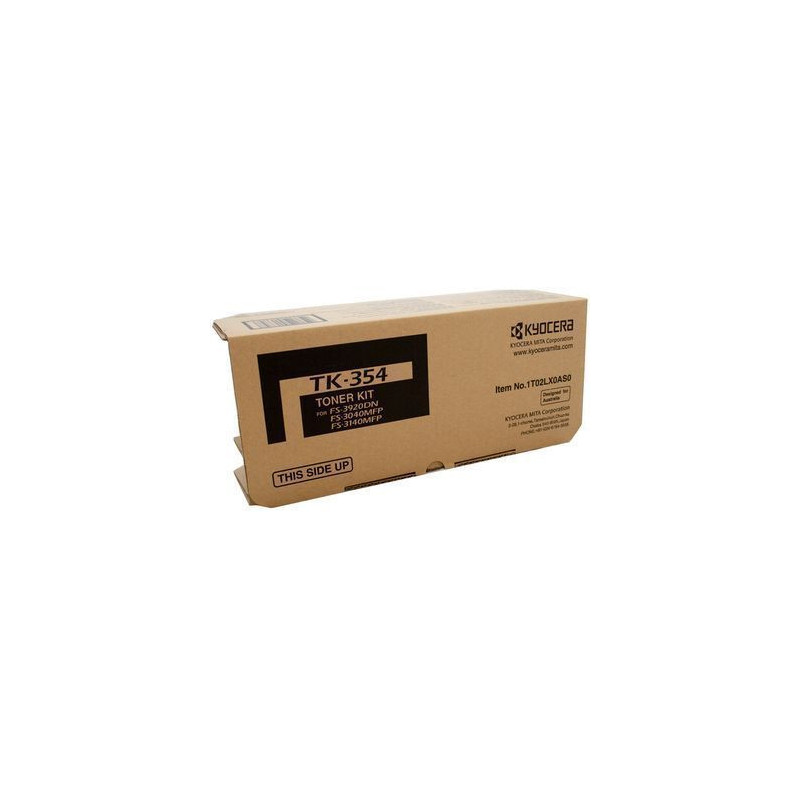 TK-354B BLACK TONER YIELD 15K FS-3920DN FS-3140 3040MFP FS-3920DN FS-3640MFP FS-3540