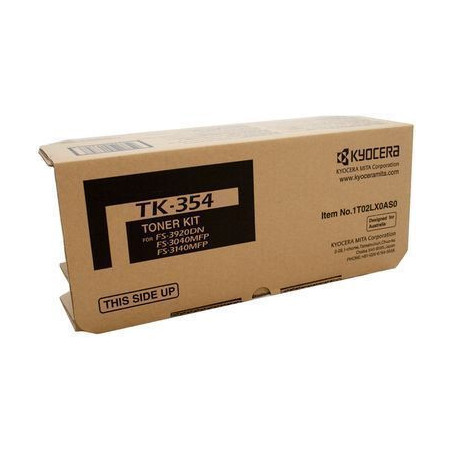 TK-354B BLACK TONER YIELD 15K FS-3920DN FS-3140 3040MFP FS-3920DN FS-3640MFP FS-3540