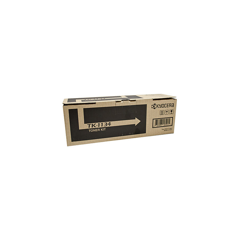 TK-1134 BLACK TONER 3K YIELD FOR FS-1130 FS-1030MFP M2030DN M2530DN