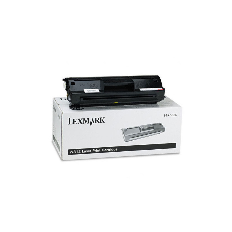 14K0050 BLACK TONER YIELD 12000 PAGES FOR OPTRA W812