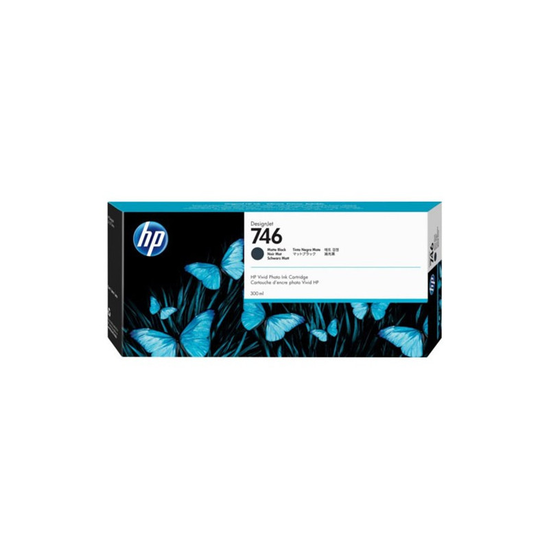 HP 746 300-ML MATTE BLACK DESIGNJET INK CARTRIDGE