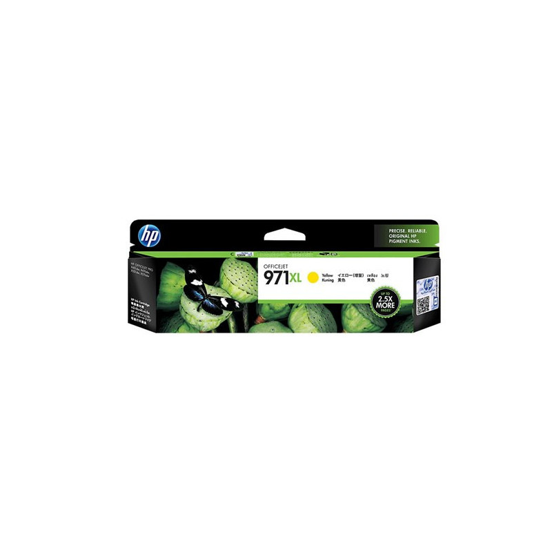 HP 971XL YELLOW INK CART FOR OFFICEJET X-SERIES/MFP