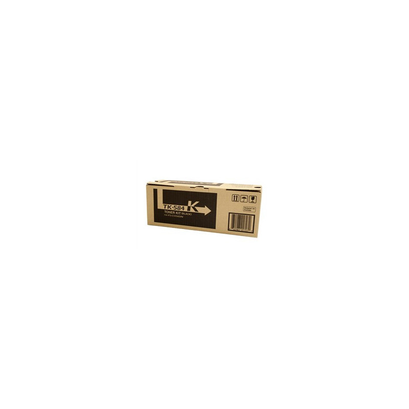 TK-584K BLACK TONER KIT YIELD 3.5K FOR FS-C5150DN
