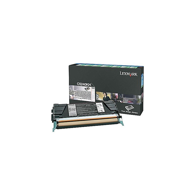 LEXMARK BLACK PREBATE TONER YIELD 8000 PAGES FOR C524N C534