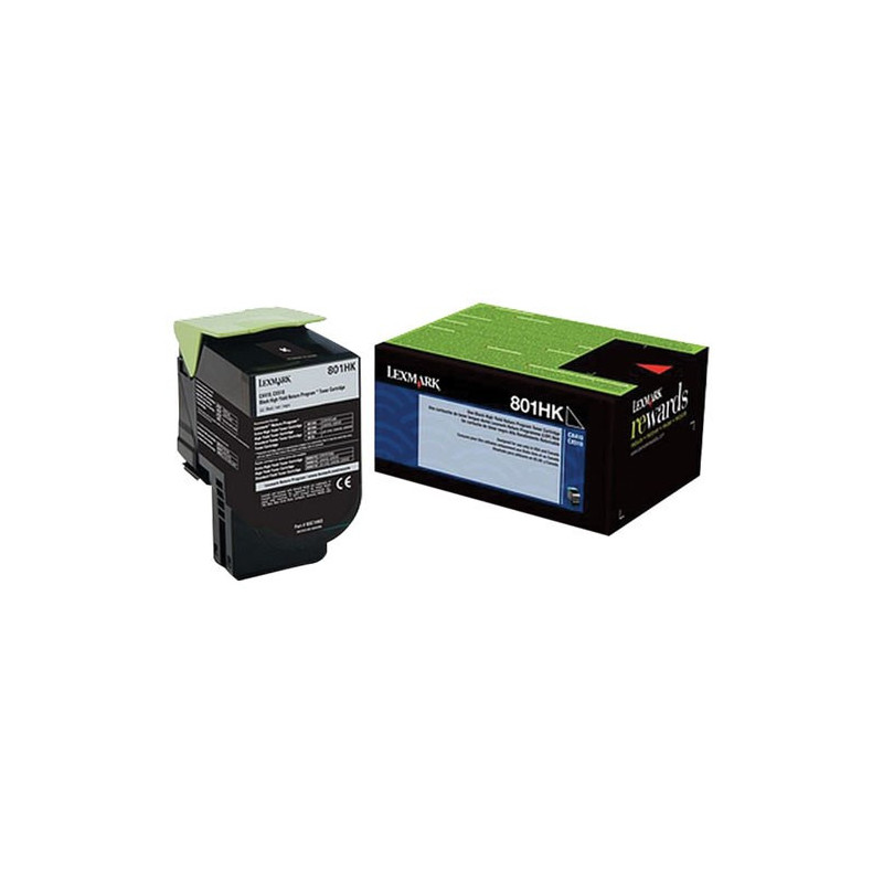 LEXMARK C236HK0 BLACK HIGH YIELD RETURN PROGRAM TONER 3K FOR C2425DW MC2425DW
