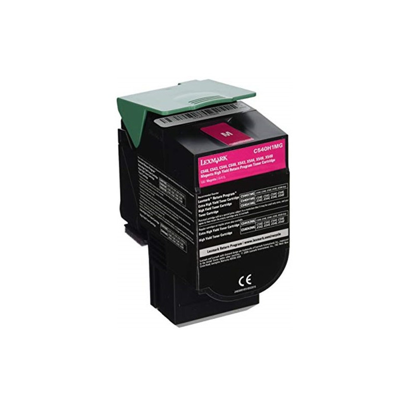 LEXMARK C236HM0 MAGENTA HIGH YIELD RETURN PROGRAM TONER 2.3K FOR C2425DW MC2425DW