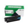LEXMARK 55B6H00 BLACK HIGH YIELD RETURN TONER 15K FOR MS331 MS431 MX431