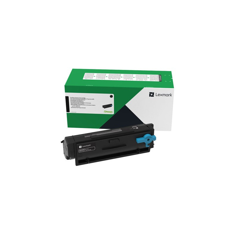 LEXMARK 55B6X00 BLACK EXTRA HIGH YIELD RETURN TONER 20K FOR MS431 MX431