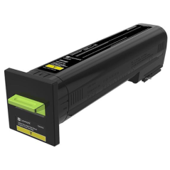CS820 YELLOW EXTRA HIGH YIELD RETURN PROGRAM TONER CART 22K