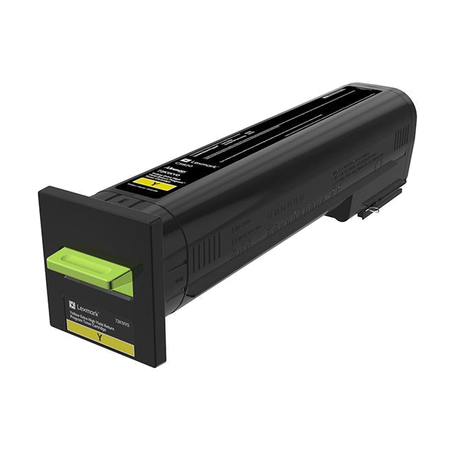 CS820 YELLOW EXTRA HIGH YIELD RETURN PROGRAM TONER CART 22K