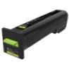CS820 YELLOW EXTRA HIGH YIELD RETURN PROGRAM TONER CART 22K