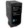 CS720/CS725/CX725 CYAN RETURN PROGRAM TONER CARTRIDGE 3K