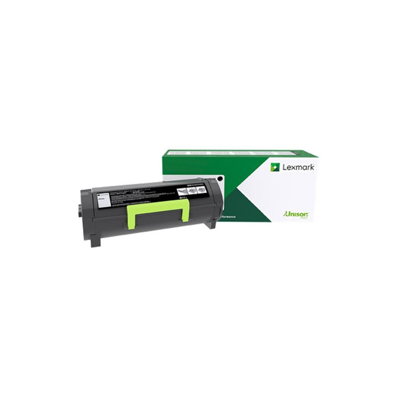 LEXMARK 58D6U0E BLK ULTRA HIGH TONER 55K FOR MX722 MS823 MS826 MX826