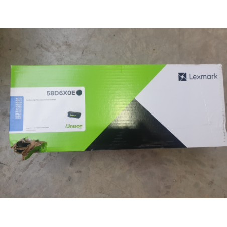 LEXMARK 58D6X0E BLK EXTRA HIGH TONER 35K FOR MS722 MS823 MS826 MX721 MX826