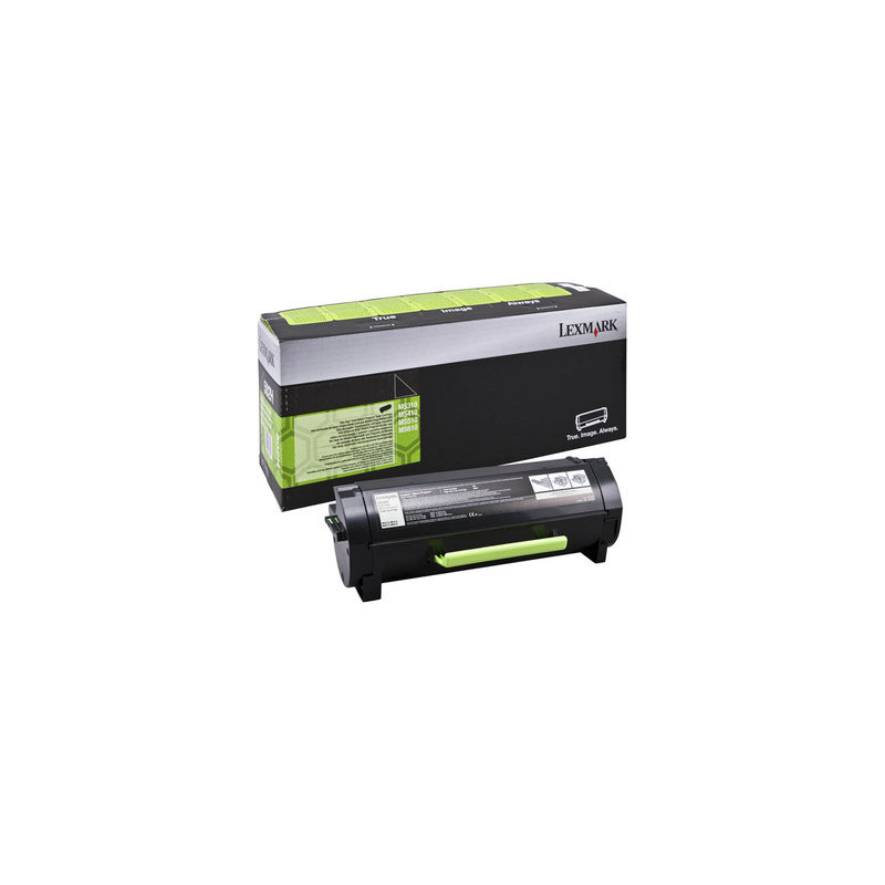 LEXMARK 60F3H0E BLACK HIGH YIELD 10K BLACK TONER FOR MX310 MX410 MX511 MX611