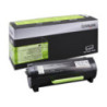 LEXMARK 60F3H0E BLACK HIGH YIELD 10K BLACK TONER FOR MX310 MX410 MX511 MX611