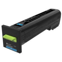 CS820 CYAN EXTRA HIGH YIELD RETURN PROGRAM TONER CART 22K