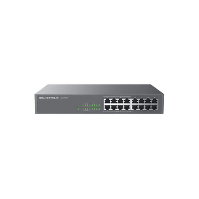 UNMANAGED NETWORK SWITCH 16 X GIGE 8 X POE