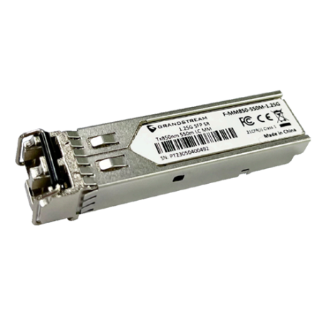 SFP FIBER MODULE - MULTI-MODE 850NM 550-METER 1.25GBPS