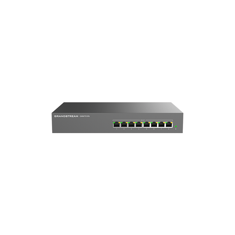 UNMANAGED NETWORK SWITCH 8 X GIGE 8 X POE