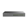 UNMANAGED NETWORK SWITCH 8 X GIGE 8 X POE