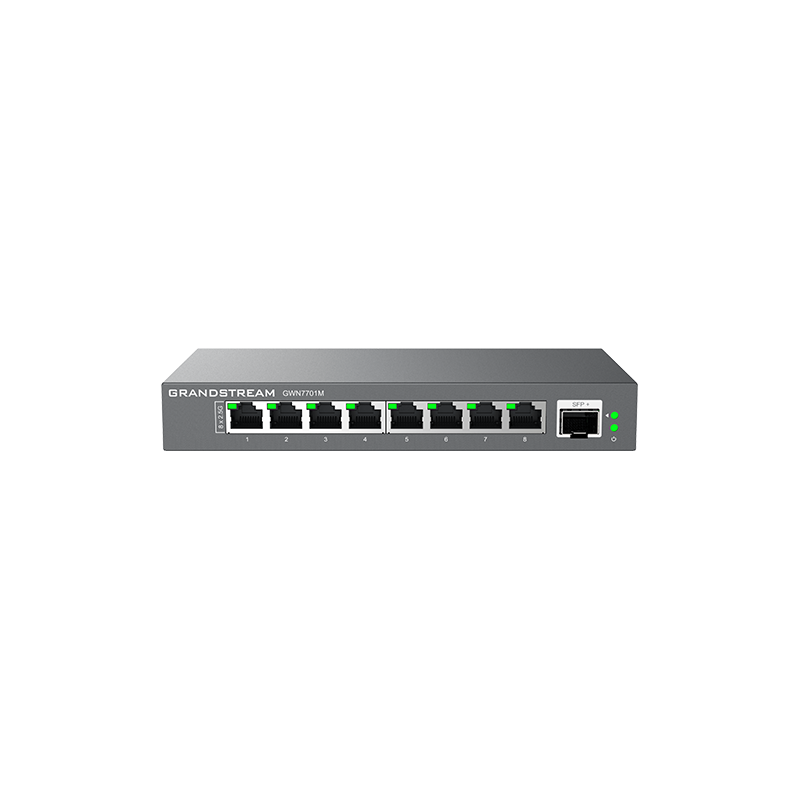 UNMANAGED 2.5 MULTI-GIGABIT SWITCH 8 X 2.5 GIGE 1 X SFP