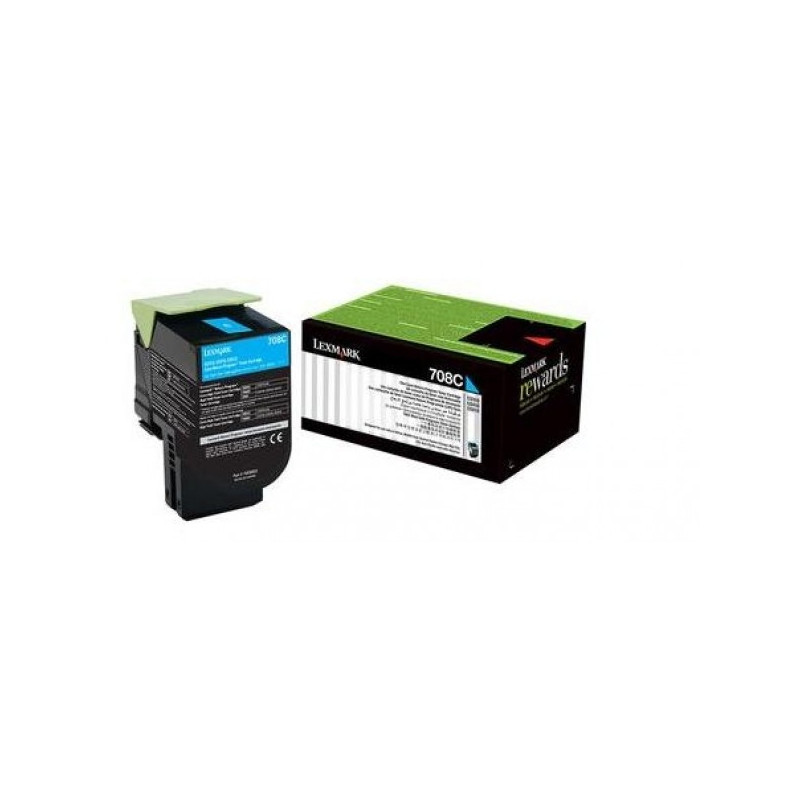 708C CYAN RETURN TONER CARTRIDGE 1K CS310/CS410/ CS510