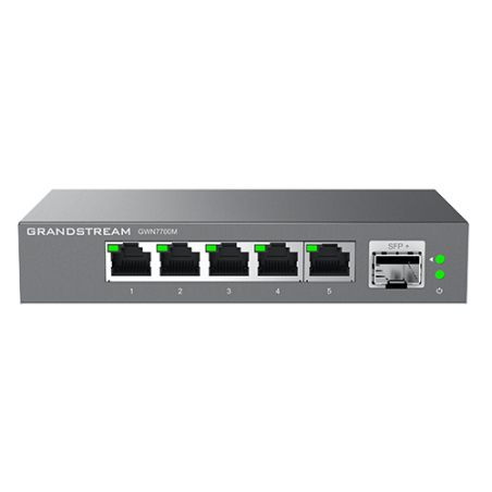 UNMANAGED 2.5 MULTI-GIGABIT SWITCH 5 X 2.5 GIGE 1 X SFP