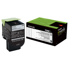 708K BLACK RETURN TONER CARTRIDGE 1K CS310/CS410/CS510