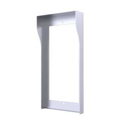 R20K & R20B2.3.4.5 BUTTONS IN WALL RAIN HOOD - SILVER
