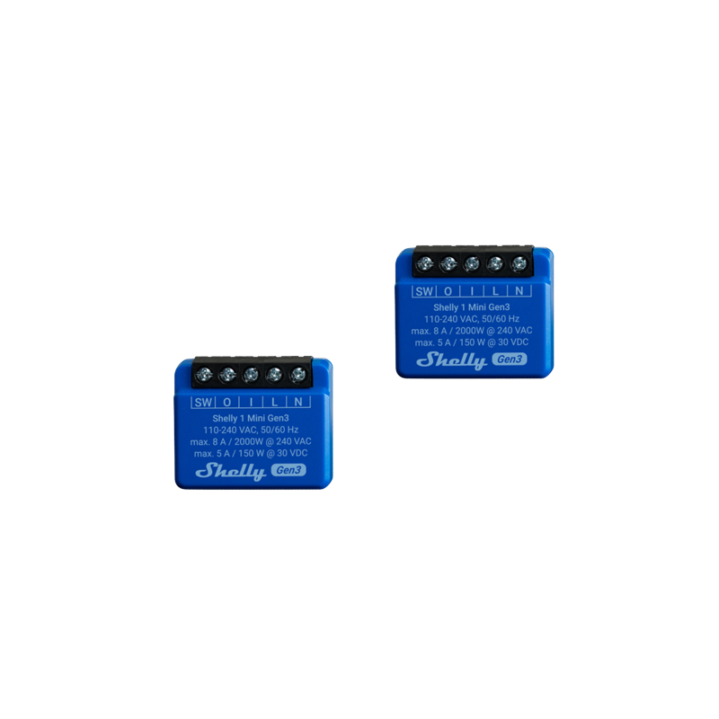 SHELLY 1 MINI GEN 3 KITS