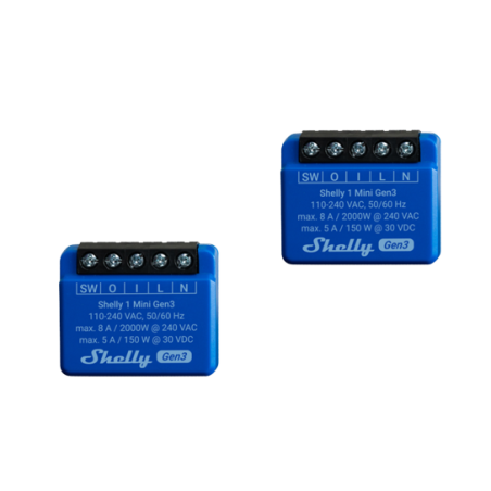 SHELLY 1 MINI GEN 3 KITS