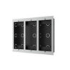 THREE-MODULE IN-WALL MOUNTING BOX FOR MD06  MD12