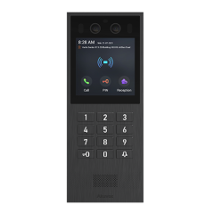 VANDAL RESISTANT SIP VIDEO DOORPHONE WITH PRESS BUTTON KEYPAD
