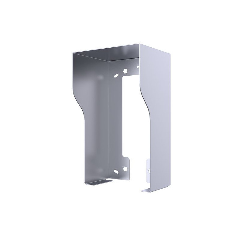 E21X RAIN HOOD-ON WALL SILVER