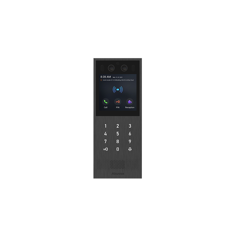 VANDAL RESISTANT SIP VIDEO DOOR PHONE